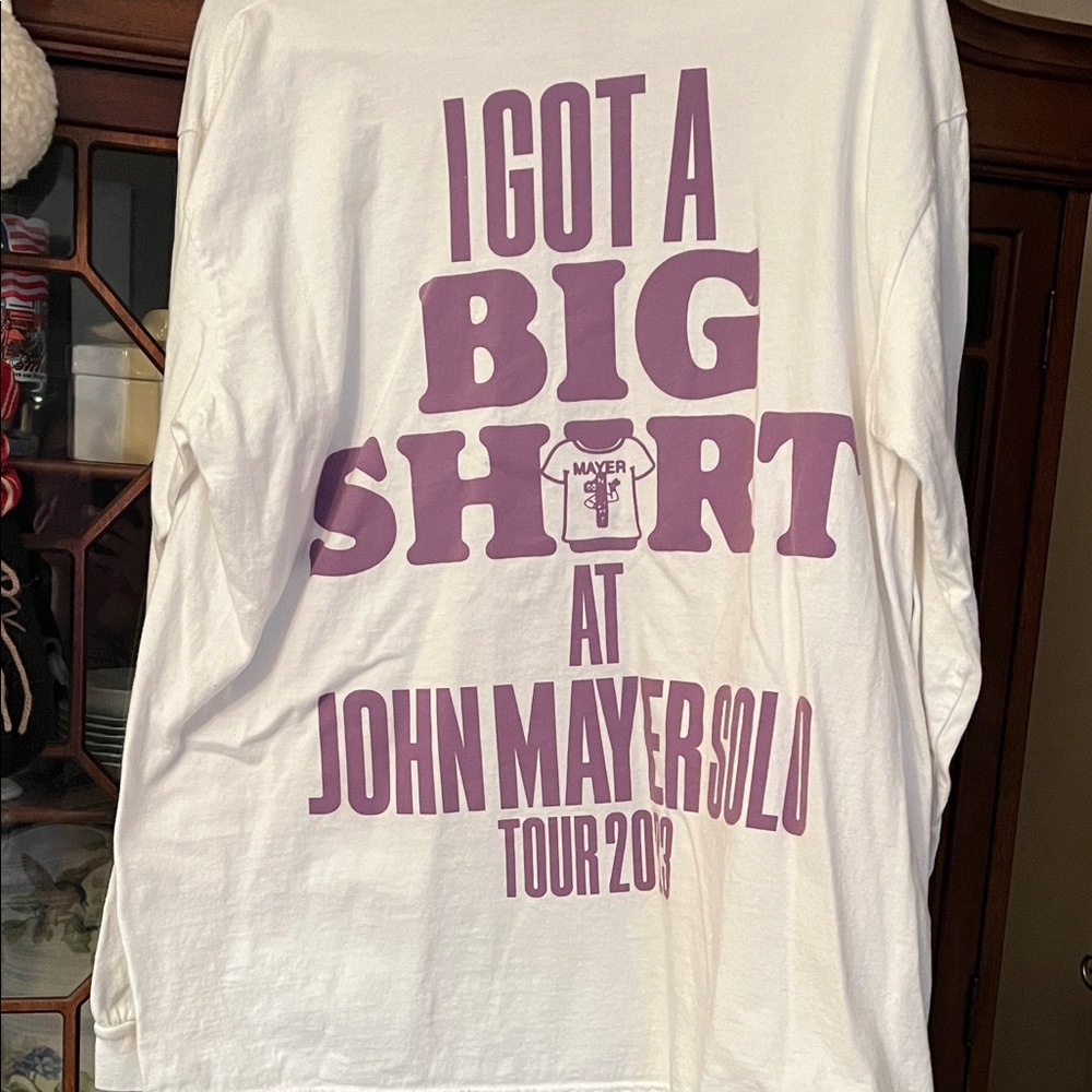 John Mayer 2023 Solo Tour OVERSIZED “Big Shirt” - Picture 3 of 3